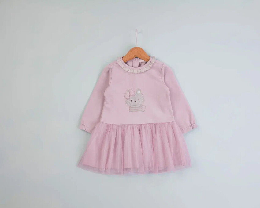 Toptan Kız Bebek Tüllü Elbise 6-18M BabyRose 1002-7789 - 3