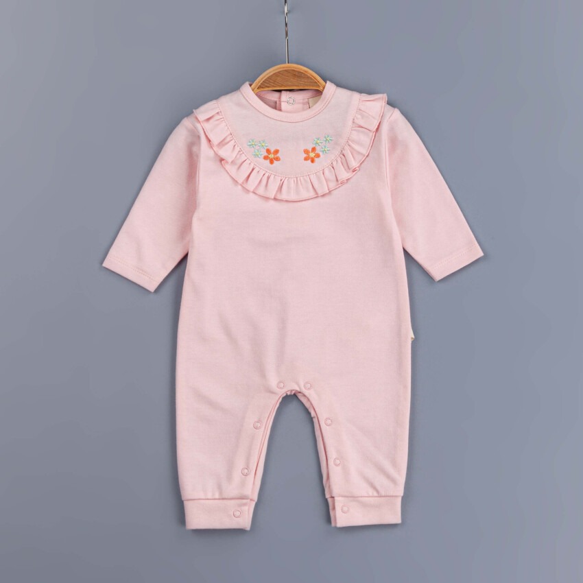 Toptan Kız Bebek Tulum 3-12M BabyZ 1097-5393 - 2