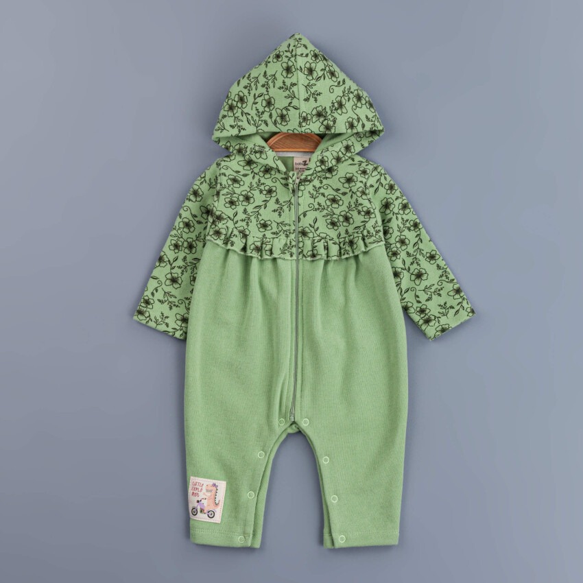 Toptan Kız Bebek Tulum 3-12M BabyZ 1097-5413 - 1