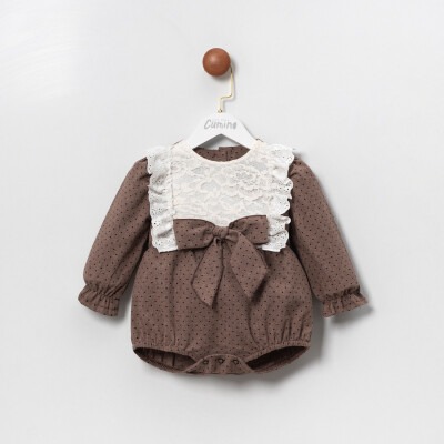 Toptan Kız Bebek Tulum 6-18M Cumino 1014-CMN3399 - Cumino (1)