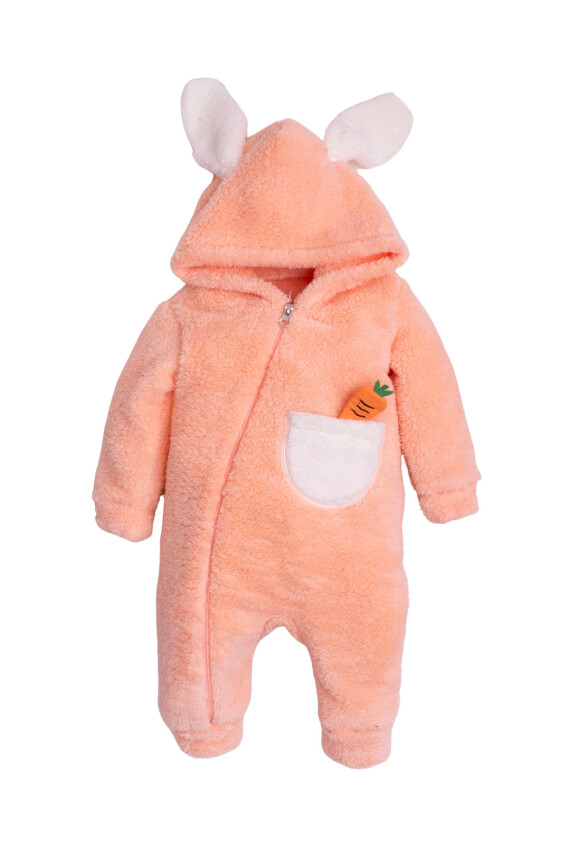 Toptan Kız Bebek Welsoft Tulum 3-12M Kidexs 1026-40148 - 2