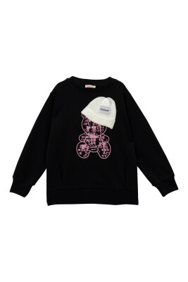 Toptan Kız Çocuk Baskılı Sweatshirt 1-12Y Zeyland 1070-252Z4KEP64 - 1