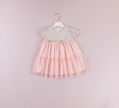 Toptan Kız Çocuk Elbise 1-4Y BabyRose 1002-4503 - 2
