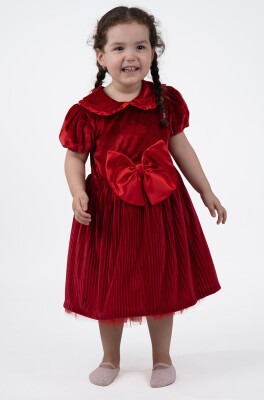 Toptan Kız Çocuk Elbise 1-5Y Serkon Baby&Kids 1084-M0546 - 2