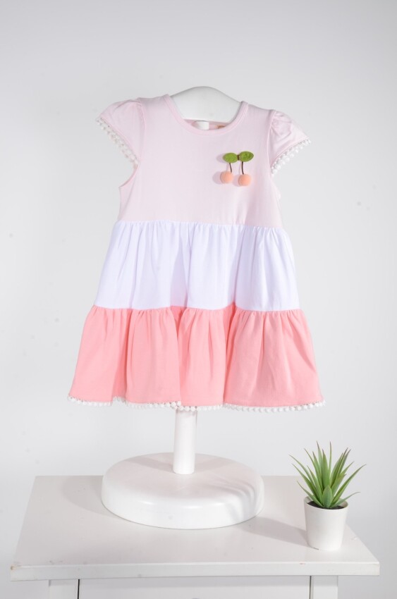 Toptan Kız Çocuk Elbise 1-5Y Serkon Baby&Kids 1084-M0642 - 1