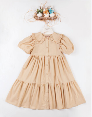 Toptan Kız Çocuk Elbise 10-13Y Gocoland 2008-5671 - 2