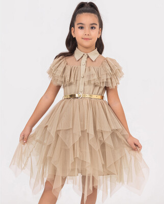 Toptan Kız Çocuk Elbise 2-5Y Gocoland 2008-5520 - 1