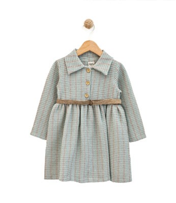 Toptan Kız Çocuk Elbise 2-5Y Lilax 1049-6157 - 1