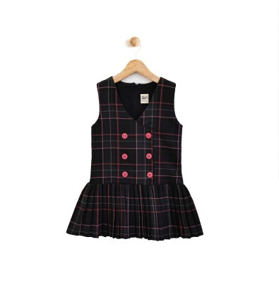 Toptan Kız Çocuk Elbise 2-5Y Lilax 1049-6181 - Lilax