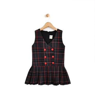 Toptan Kız Çocuk Elbise 2-5Y Lilax 1049-6181 - 2