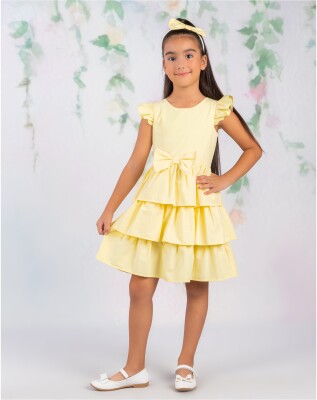 Toptan Kız Çocuk Elbise 2-5Y Wizzy 2038-3458 - 2