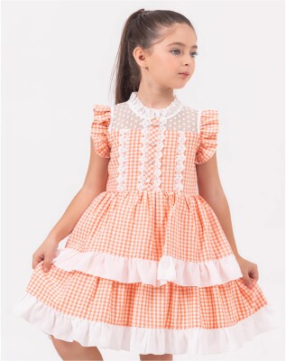 Toptan Kız Çocuk Elbise 2-5Y Wizzy 2038-3467 - Wizzy