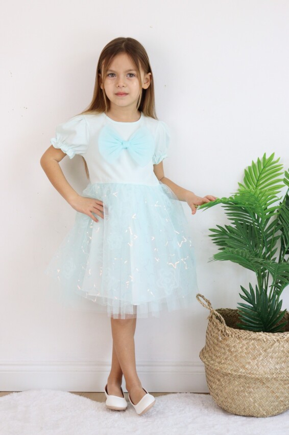 Toptan Kız Çocuk Elbise 2-6Y Serkon Baby&Kids 1084-M0687 - 2