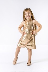 Toptan Kız Çocuk Elbise 2-8Y Wogi 1030-WG-2521 - 1