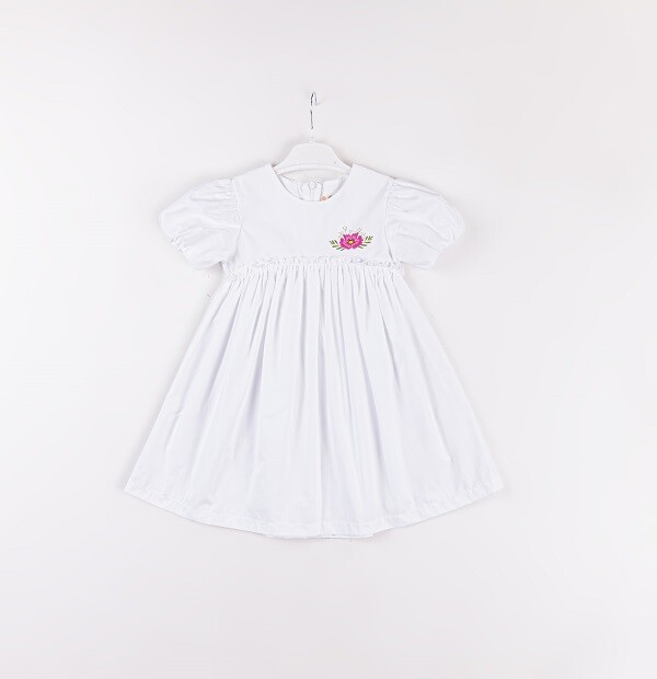 Toptan Kız Çocuk Elbise 3-6Y Büşra Bebe 1016-24139 - 1
