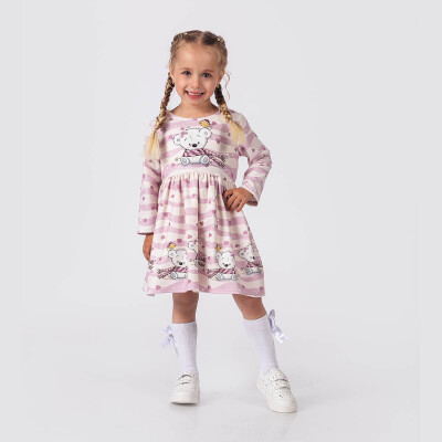 Toptan Kız Çocuk Elbise 3-6Y Elayza 2023-2397 - Elayza (1)