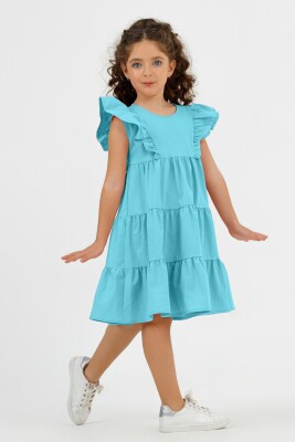 Toptan Kız Çocuk Elbise 3-8Y Boys&Girls 1081-0025 - DMB Boys&Girls