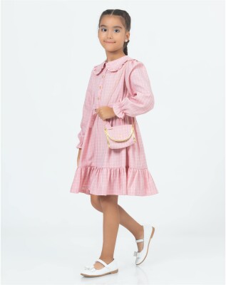 Toptan Kız Çocuk Elbise 6-9Y Wizzy 2038-3439 - Wizzy (1)