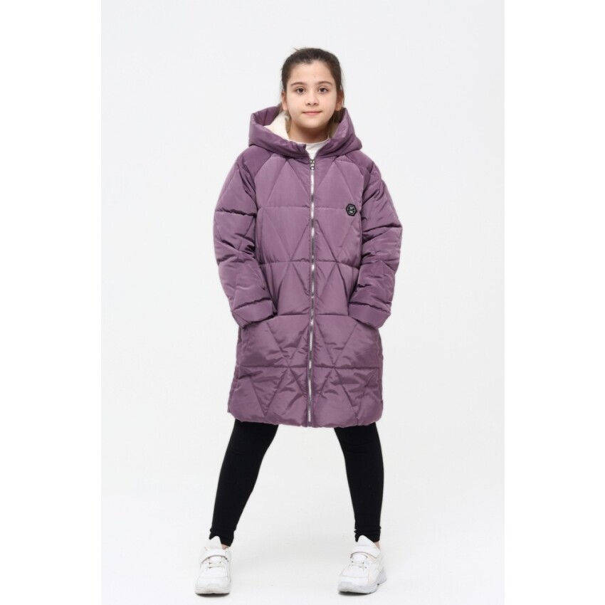 Toptan Kız Çocuk Mont 6-14Y Benitto Kids 2007-51251 - 2