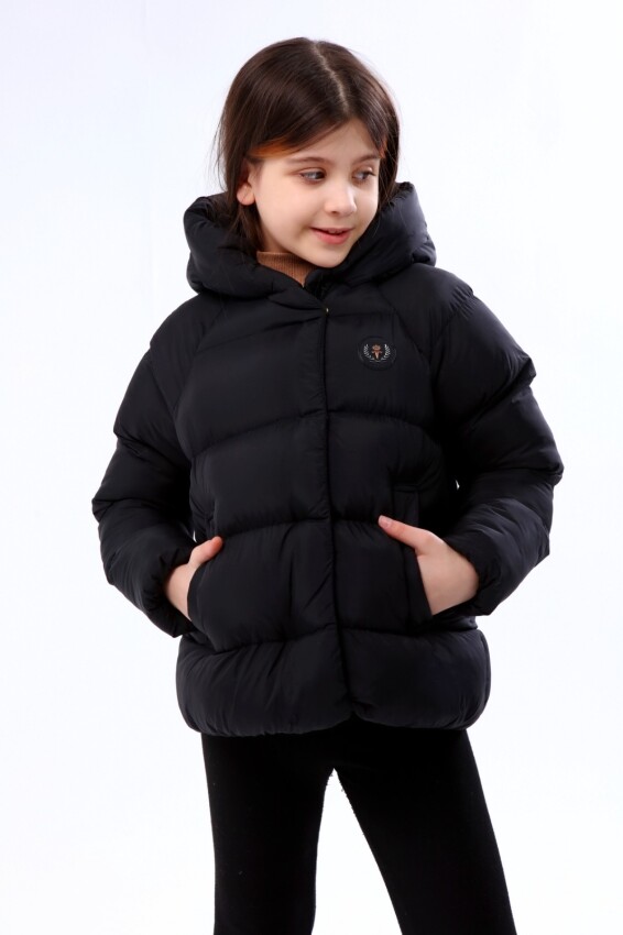 Toptan Kız Çocuk Mont 6-14Y Benitto Kids 2007-51252 - 1