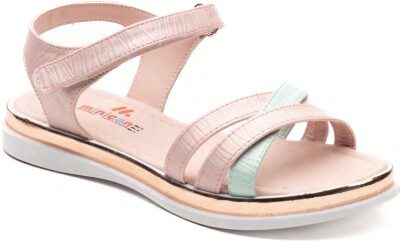 Toptan Kız Çocuk Renkli Sandalet 26-30EU Minican 1060-X-P-S01 - 2
