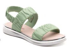 Toptan Kız Çocuk Renkli Sandalet 26-30EU Minican 1060-X-P-S26 Yeşil