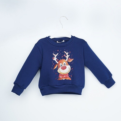 Toptan Kız Çocuk Sweatshirt 3-6Y Büşra Bebe 1016-23254 - 4