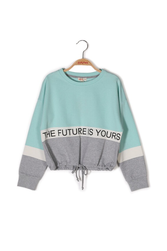 Toptan Kız Çocuk Sweatshirt 6-12Y Zeyland 1070-242Z4YSR62 - 3