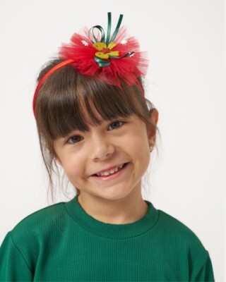 Toptan Kız Çocuk Yılbaşı Tüllü Elbise 4-7Y Bupper Kids 1053-24900 - 4