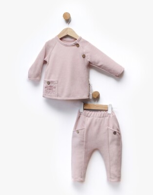 Toptan Unisex Bebek 2'li Eşofman Takımı 6-36M Flexi Baby 2063-217576 - Flexi Baby (1)