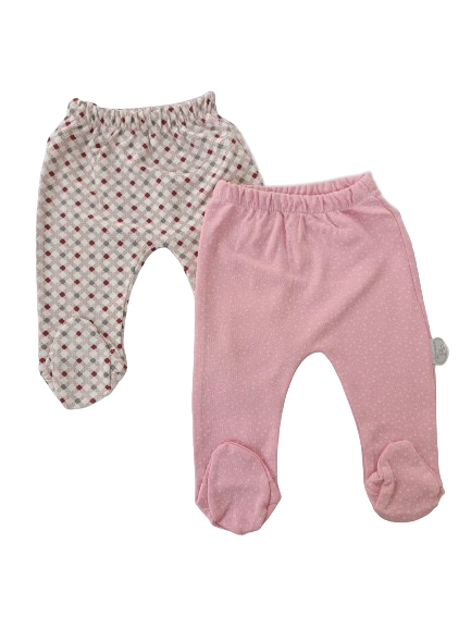 Toptan Unisex Bebek 4'lü Pantolon 0-6M Tomuycuk 1074-35176 - 1