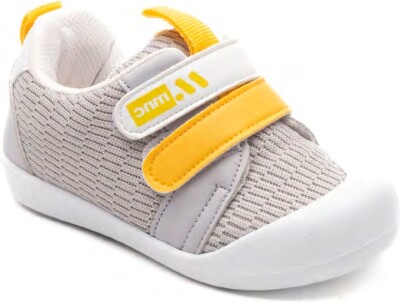Toptan Unisex Bebek Bantlı Spor Ayakkabı 19-21EU Minican 1060-OX-I-442 Sarı