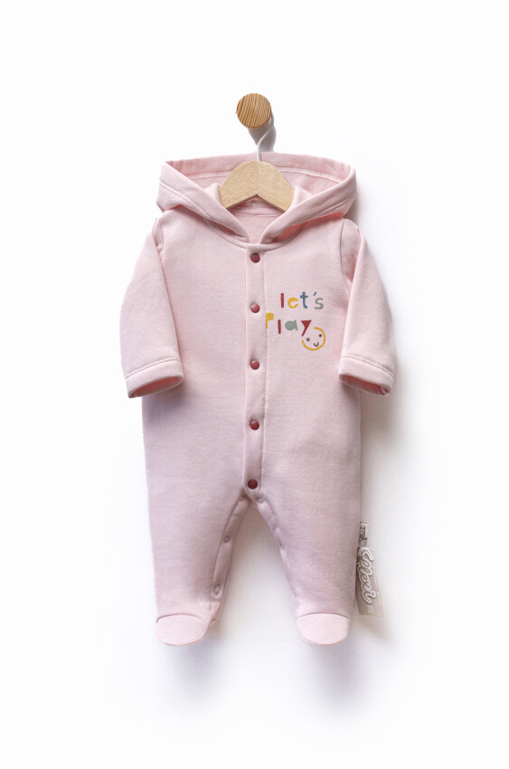 Toptan Unisex Bebek Baskılı Tulum 0-6M Flexi Baby 2063-252353 - 1