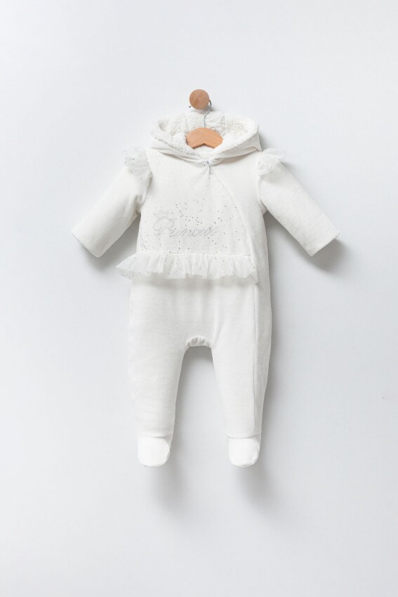 Toptan Unisex Bebek Kadife Tulum 0-12M Babyline 2015-9-851 - 4