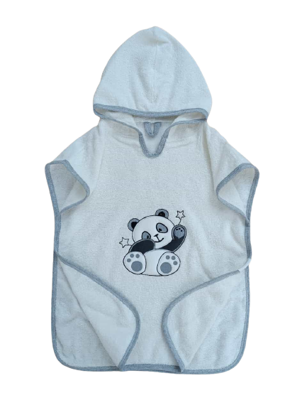 Toptan Unisex Bebek Kapüşonlu Havlu Pareo 0-18M Tomuycuk 1074-55100 - 1