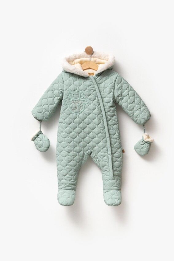 Toptan Unisex Bebek Kozmonot Mont 0-12M Babyline 2015-24-211 - 3