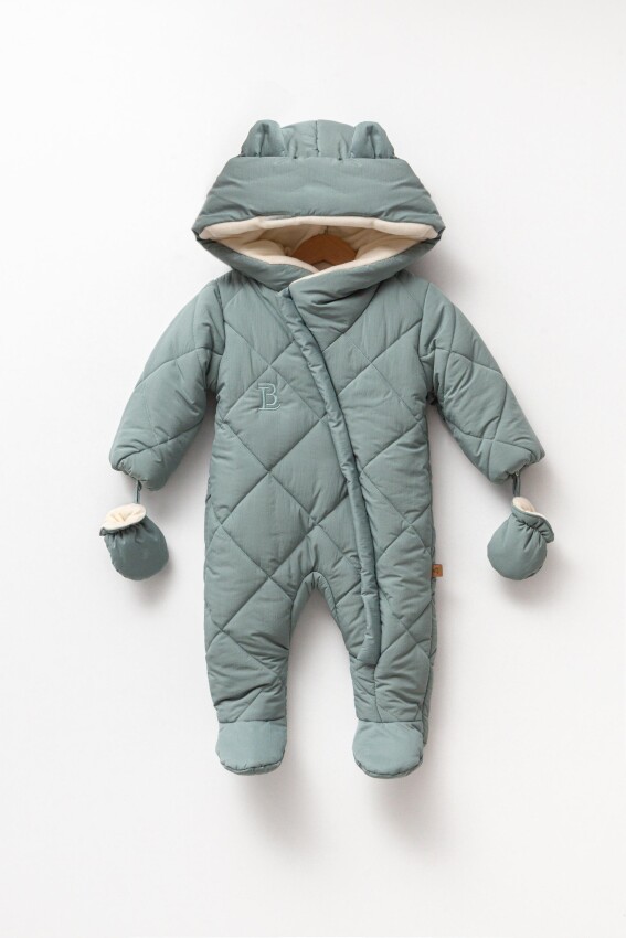 Toptan Unisex Bebek Kozmonot Mont 0-12M Babyline 2015-24-213 - 1