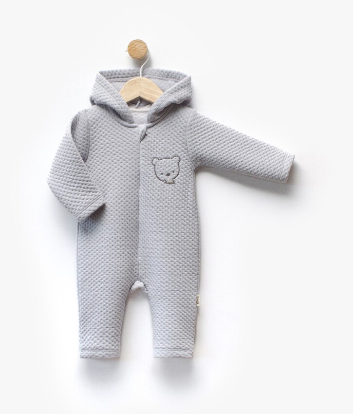 Toptan Unisex Bebek Nakışlı Tulum 6-24M Flexi Baby 2063-2 - 2