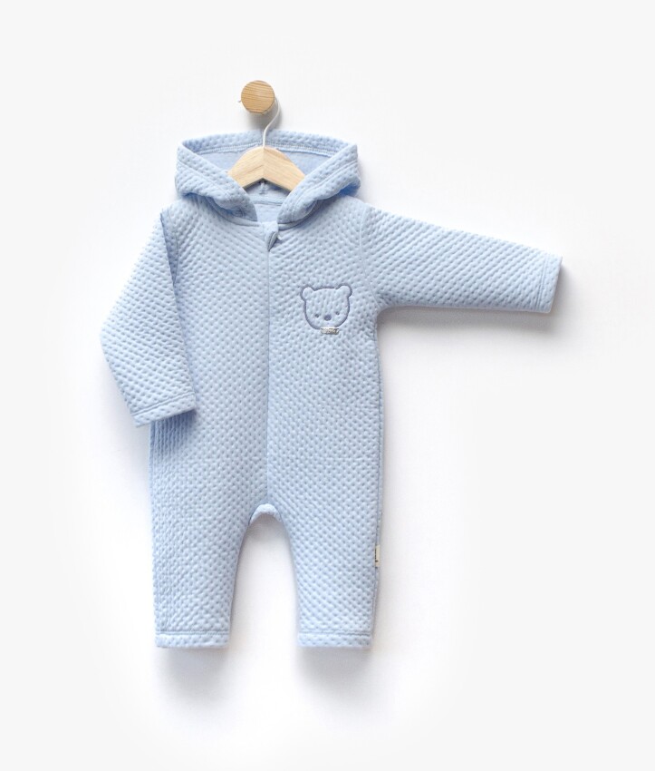 Toptan Unisex Bebek Nakışlı Tulum 6-24M Flexi Baby 2063-2 - 6