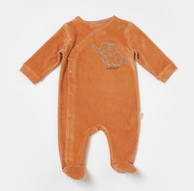 Toptan Unisex Bebek Patikli Tulum 0-9M Baby Cosy 2022-CSYK6039 - 1