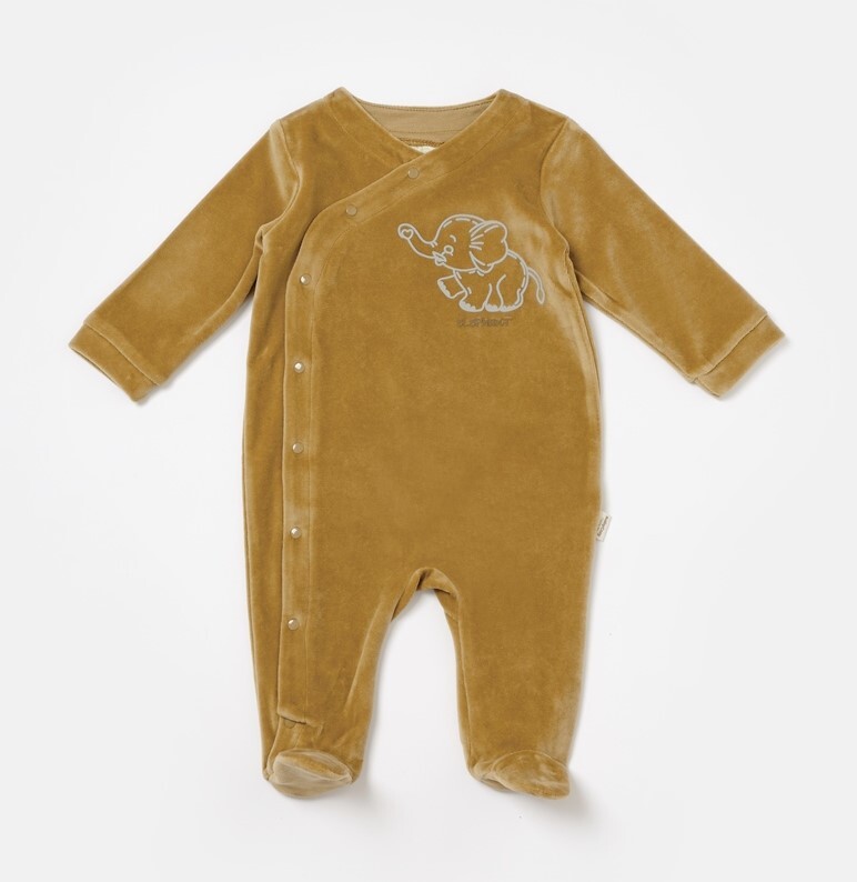 Toptan Unisex Bebek Patikli Tulum 0-9M Baby Cosy 2022-CSYK6040 - 1