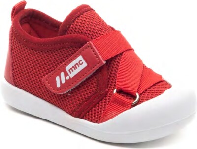 Toptan Unisex Bebek Renkli Spor Ayakkabı 19-21EU Minican 1060-OX-I-710 Kırmızı