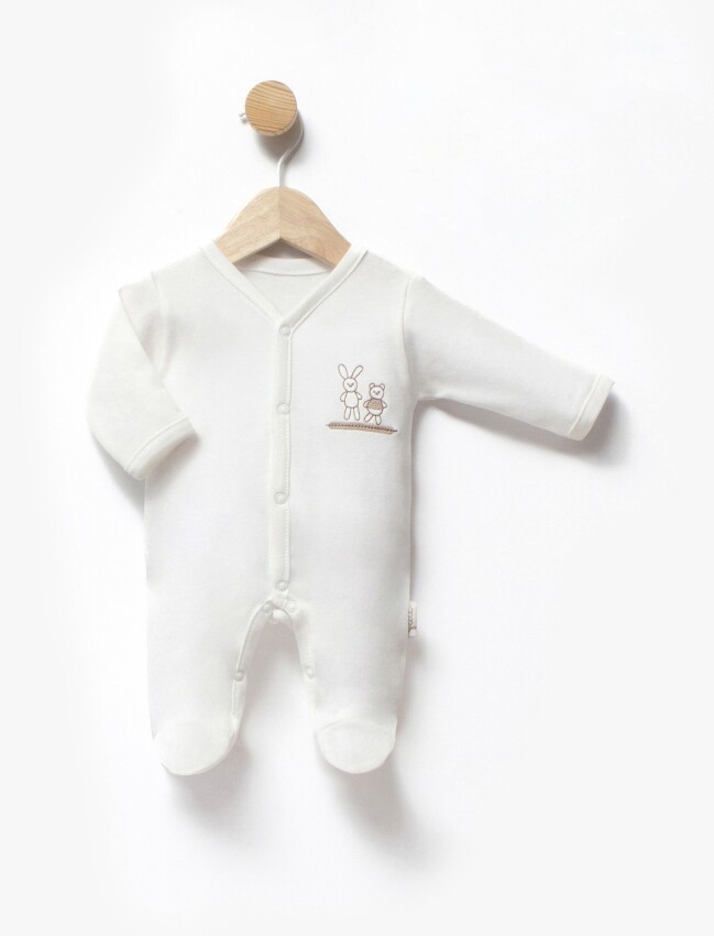 Toptan Unisex Bebek Tulum 0-6M Flexi Baby 2063-252067 - 2