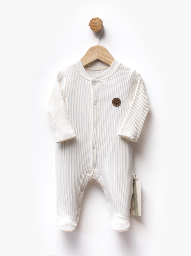 Toptan Unisex Bebek Tulum 0-6M Flexi Baby 2063-513019 - 3