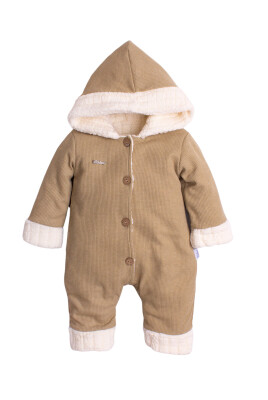 Toptan Unisex Bebek Welsoft Astarlı Tulum 3-12M Kidexs 1026-40128 - Kidexs (1)