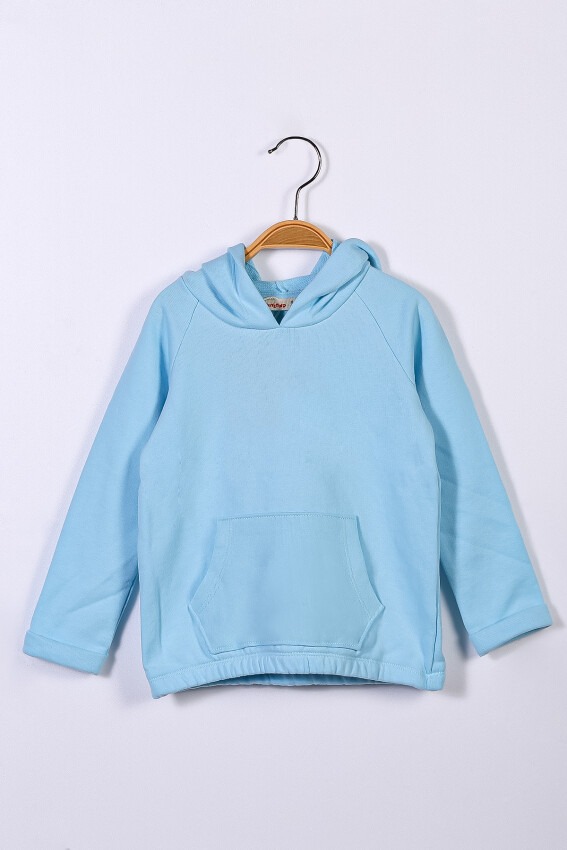 Toptan Unisex Çocuk Kapüşonlu Sweatshirt 1-7Y Zeyland 1070-221Z2LPY62 - 2