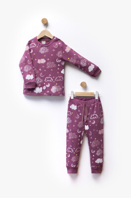 Toptan Unisex Çocuk Pijama Takımı 2-5Y Flexi Baby 2063-217602 - 4