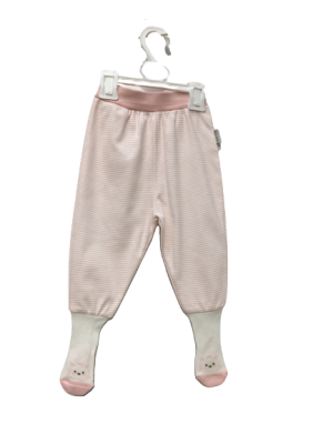 Unisex Striped Pants with Socks 3-9M Ciccimbaby 1043-4647 - Ciccimbaby (1)