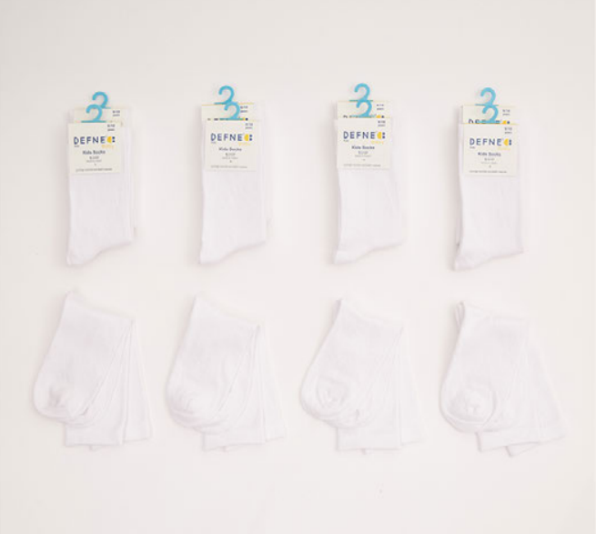 Wholesale 12-Piece Unisex SocksDefne 1064-DFN1Ç-U002-22(11-12) - 1