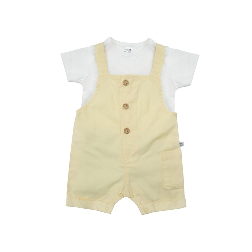 Wholesale 2-Peice Baby Boys Rompers With T-Shirt 3-12M BabyZ 1097-4268 - 1